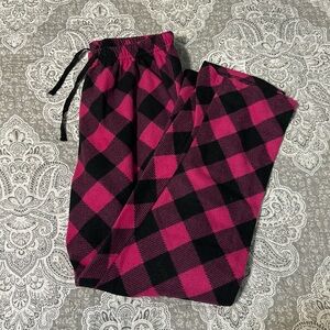 Women’s Pink Checkered sleep pants